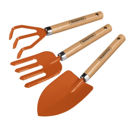Conj P/jardim 3pcs Laranja cab mad 78100