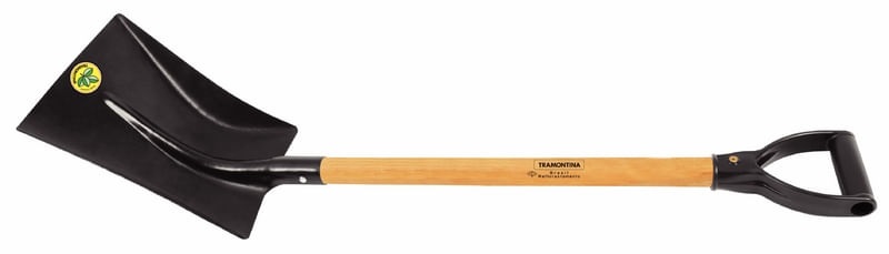 Pa Quadrada Com Cabo 71Cm Tramontina