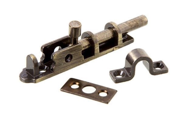 Trinco Cromado 9cm Uniao Mundial