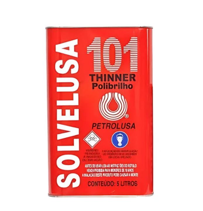 Thinner Solvelusa 101 5 Litros - Petrolusa