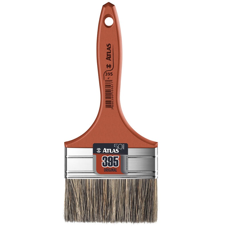 Trincha 4” Cabo pvc Preta 300/9 Atlas