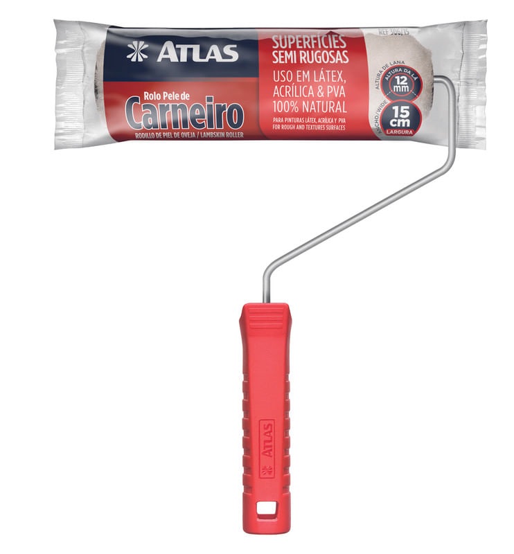Rolo de la 9cm Minila C/suporte Altas