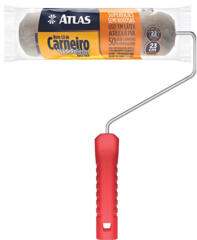 Rolo de la Extra 23cm S/suporte Atlas