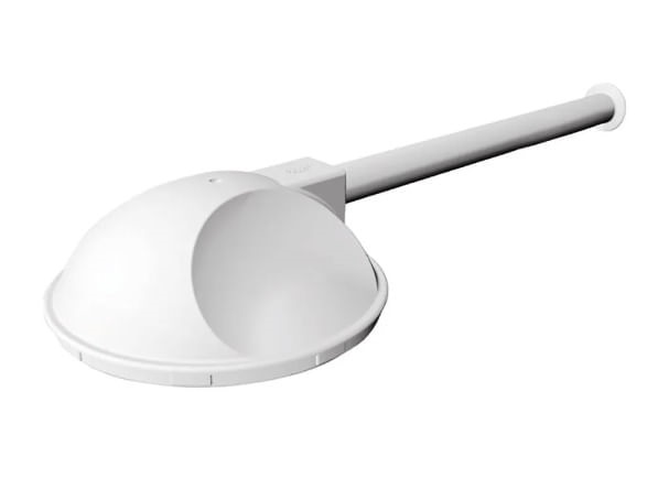 Ducha Plastico 6'' Branco Duda