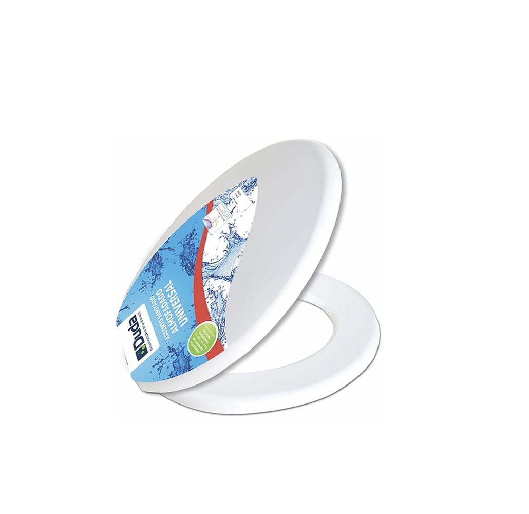 Assento Sanit Almofadado Branco Duda