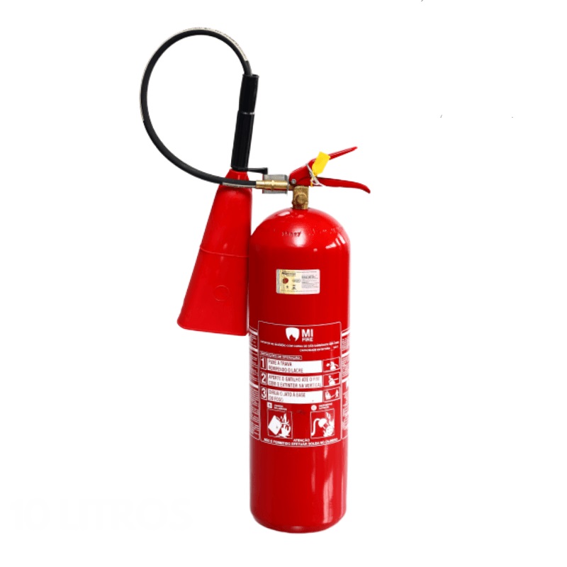 Extintor co2 6kg gas Carb s/ Placa M/vm