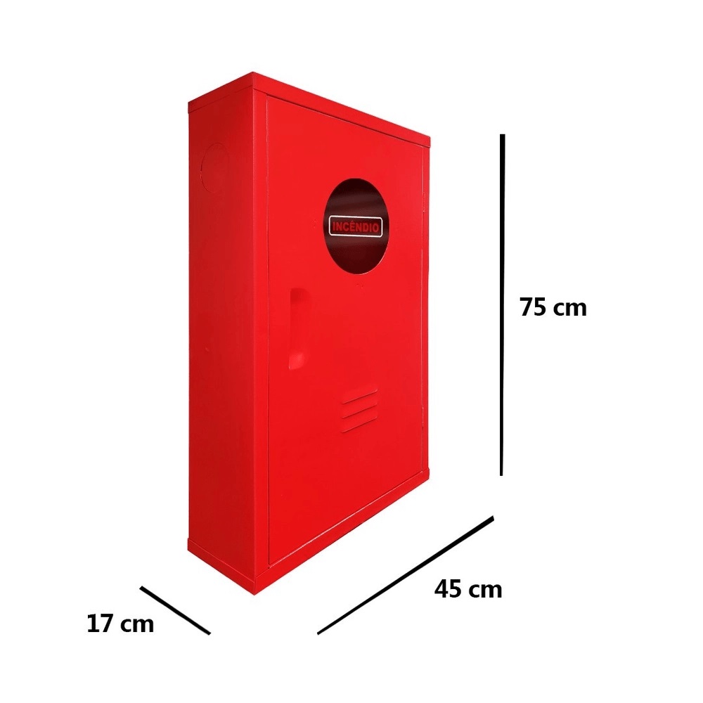 CAIXA EXT. 75X45X17 CONTRA INCENDIO