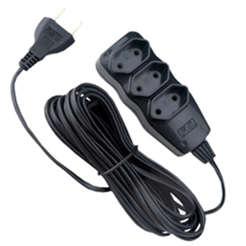 Extensao new pp 2x075 3m Preta f.c