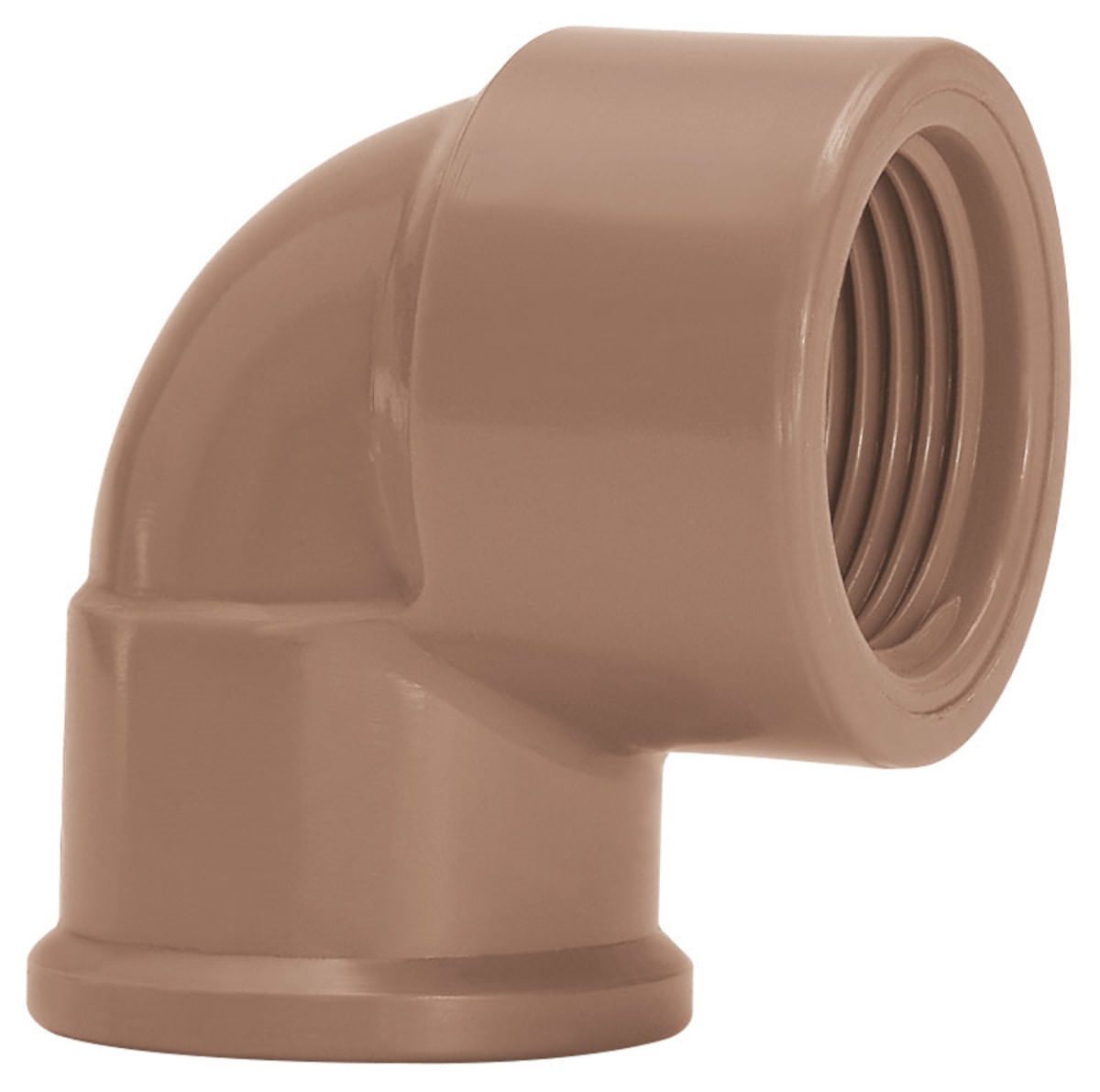Joelho 90 20mmx1/2 lr Marrom Amanco