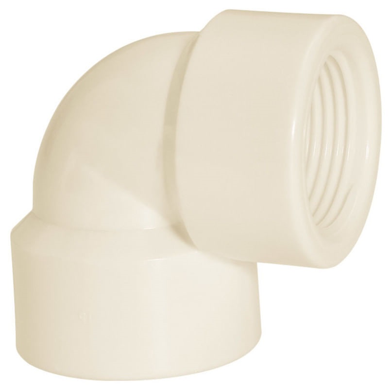 Joelho 90° de 3/4” P/agua Branco Amanco