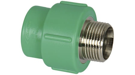 Adaptador tr. f/m ppr ins Met.40x1.1/4”