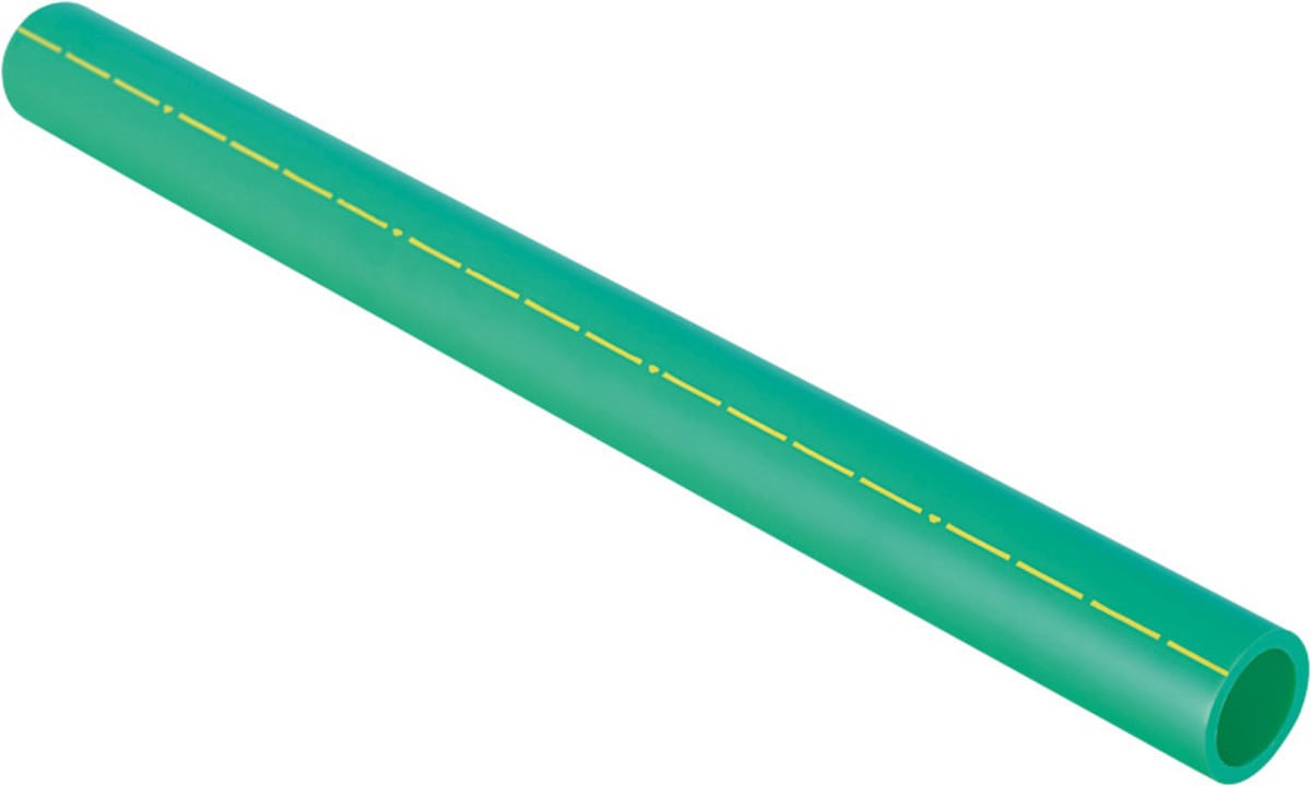 Tubo ppr pn 20 25mm x 3mts Verde Amanco