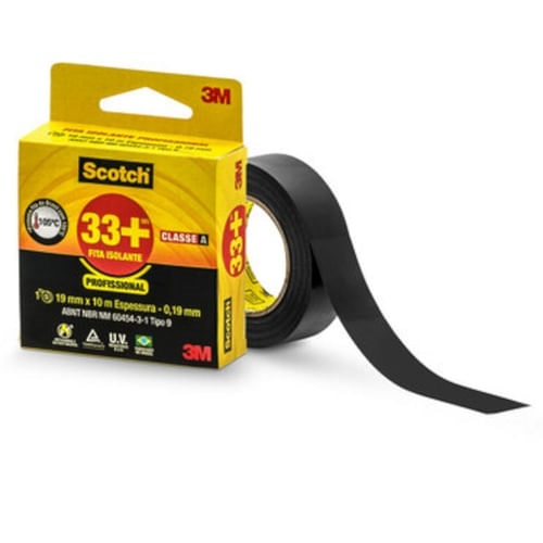 Fita Isolante 19mmx5mts Scotch 3m
