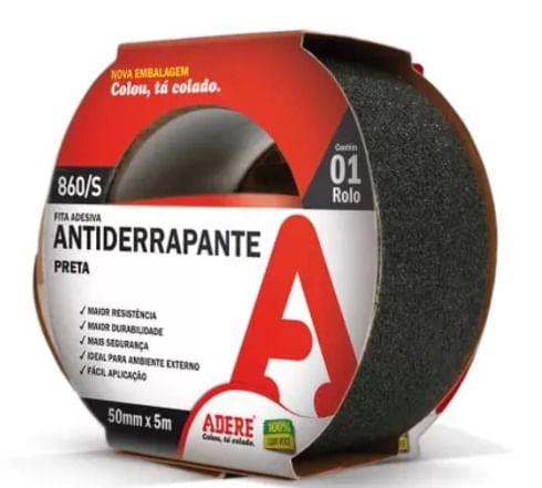 Fita Antiderrapante 50mmx5m 860s pt Ader