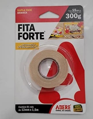 Fita Forte Dupla Face 12mmx1,5m Dec&art