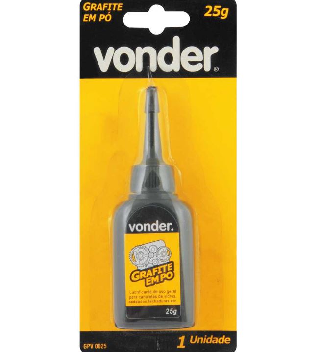 Grafite Em Pó Cartela 25g - Vonder