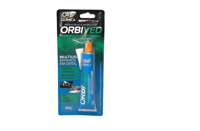 Silicone Acetico Incolor 50g Orbi