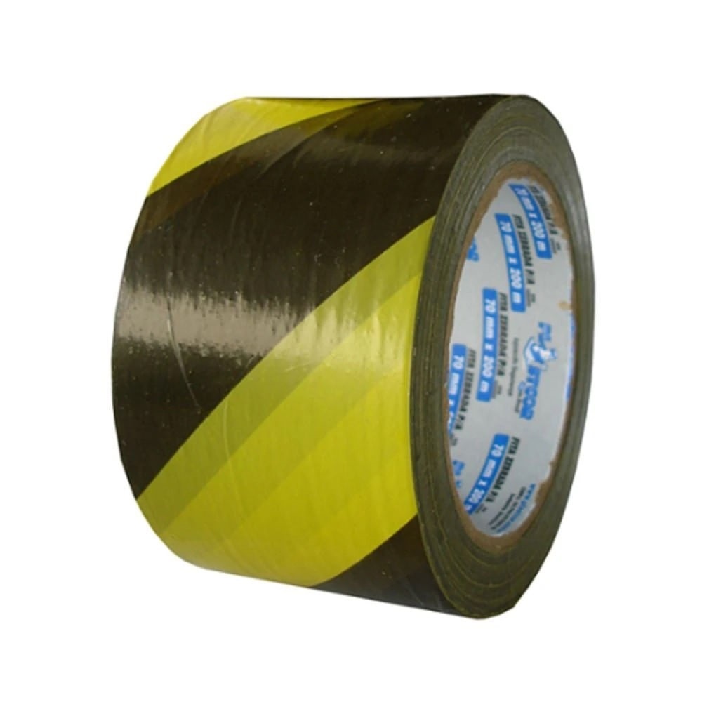 Fita Zebrada 200mt Plastcor