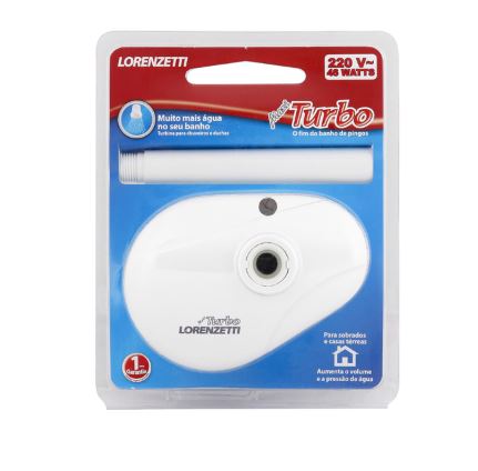Pressurizador de Água Maxi Turbo 220v para Ducha - Lorenzetti