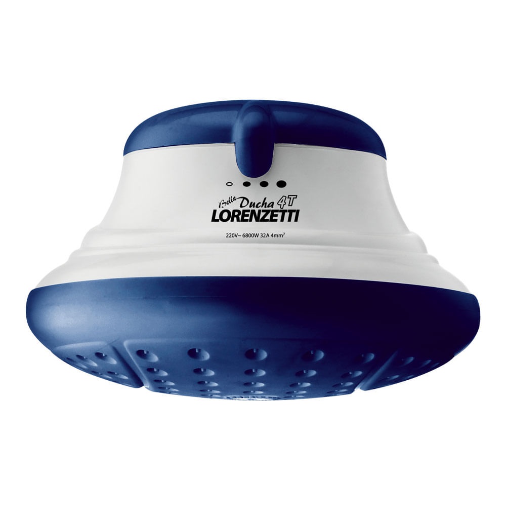 Bella Ducha 4t Azul 6800w 220v Lorenzett