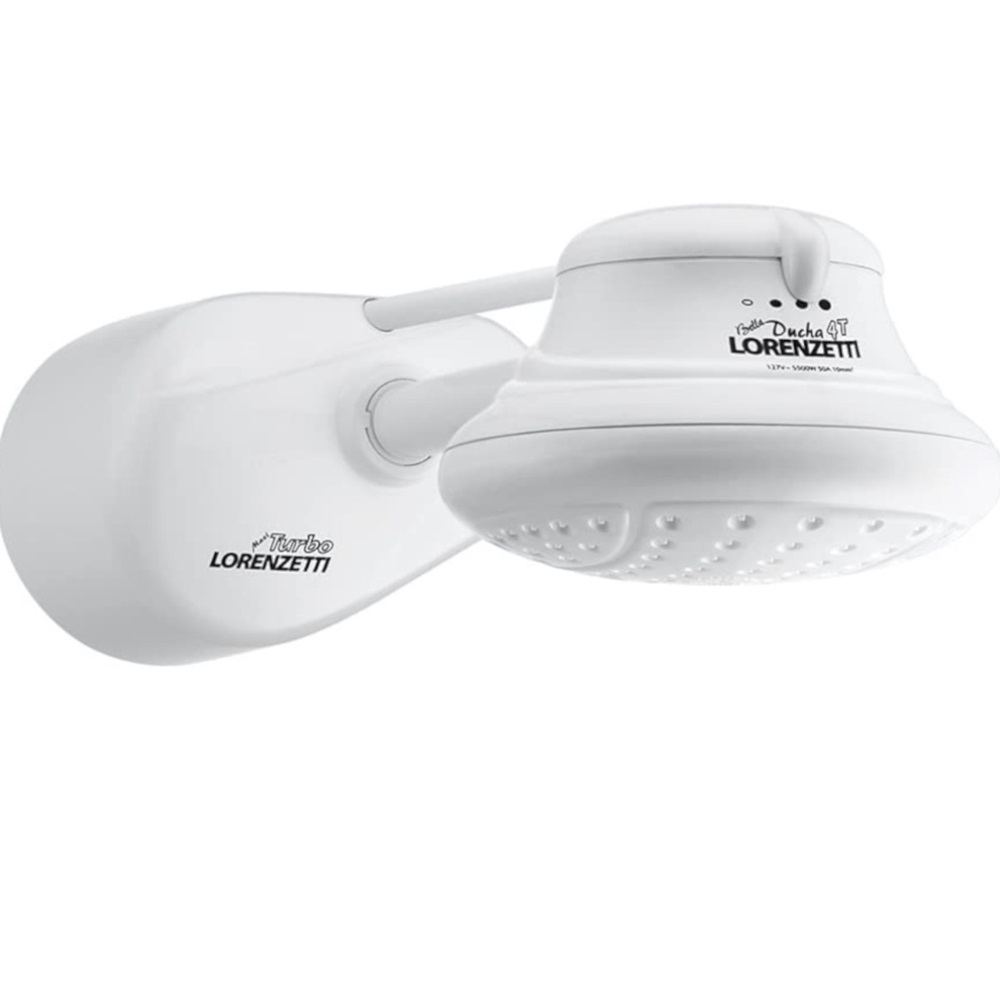Chuveiro Bella Ducha 4T Com Turbo 6800w 220cv Branca - Lorenzetti