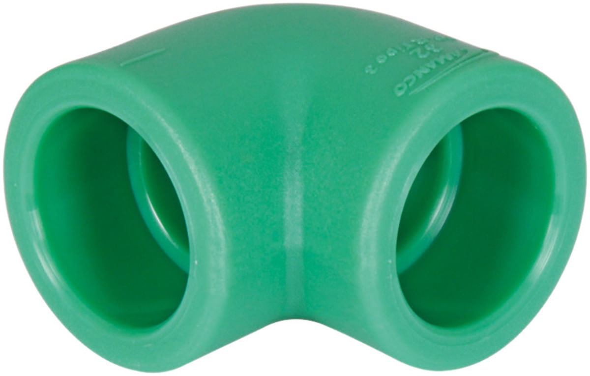 Joelho 90° f/f ppr cb 25mm Verde Amanco