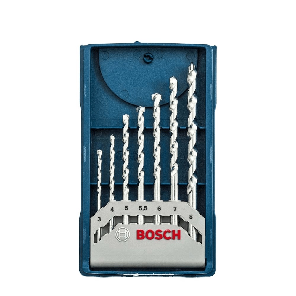 Mini X-line com 7 Brocas P/pedra Bosch