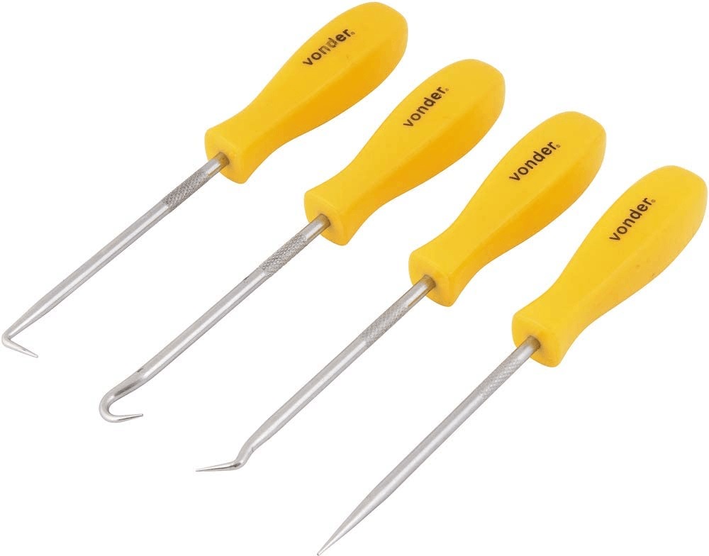 Mini Pegadores Jogo c/4 Pecas Vonder