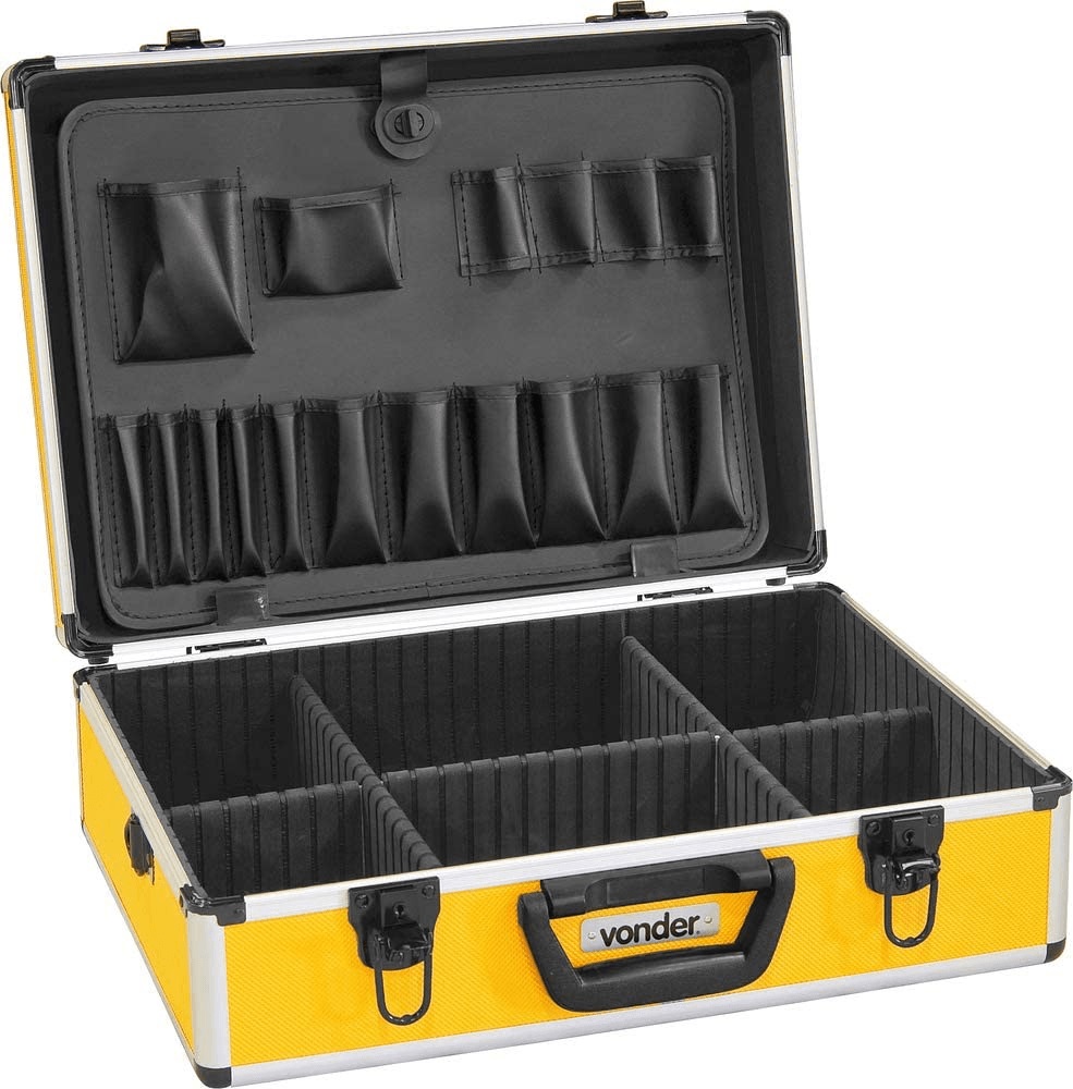 Maleta Profissional Mf312 Amarela Vonde