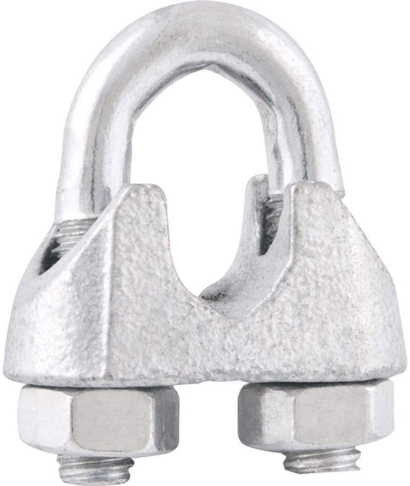 Grampo P/cabo de aco 3/16'' - 4,8 C/1un