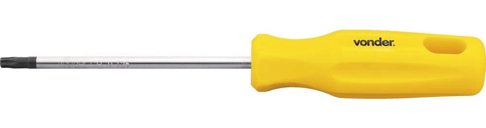 Chave Torx t25 Reta C/cabo Vonder