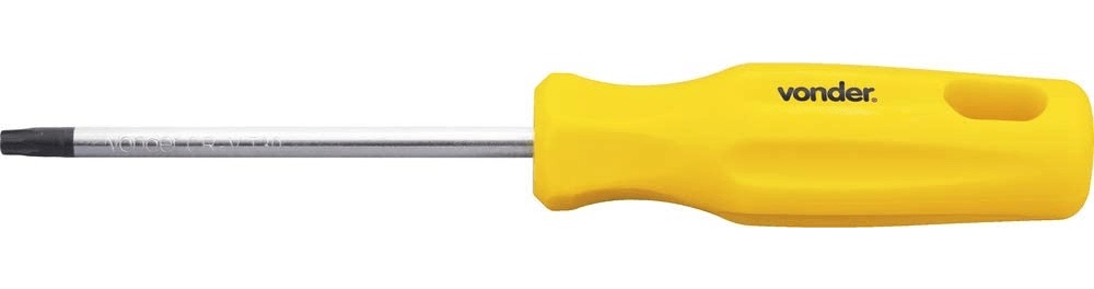 Chave Torx t30 Reta C/cabo Vonder