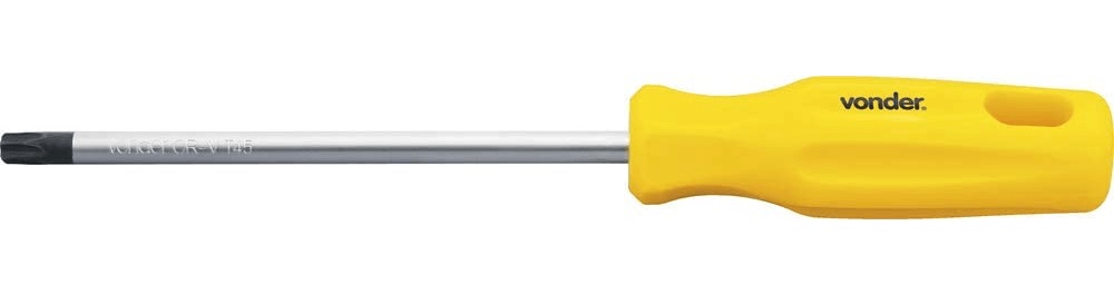 Chave Torx t45 Reta C/cabo Vonder