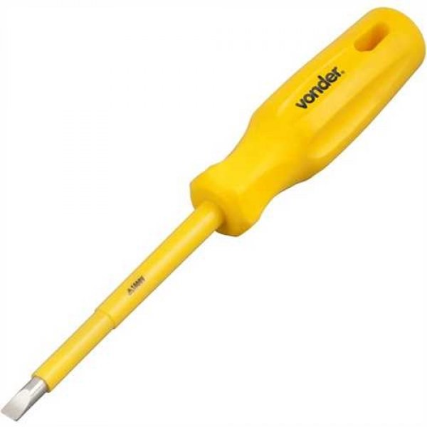 Chave de Fenda 1/4x6 Isolada Vonder