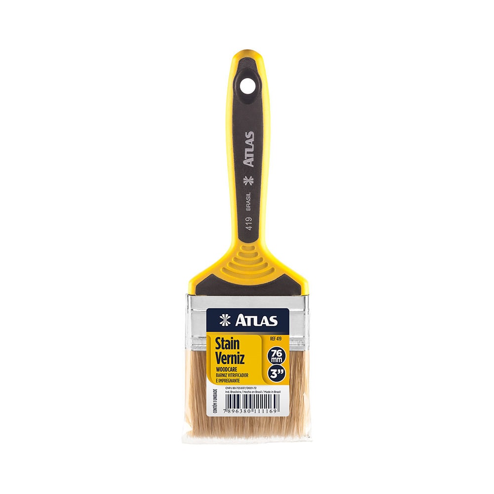 Trincha 3'' 419/7 Cabo de pvc Stain & v