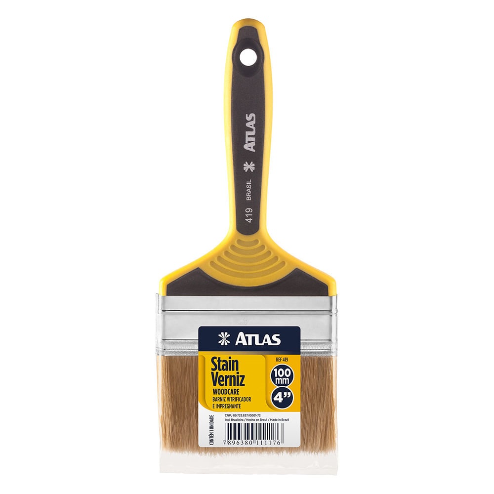 Trincha 4'' 419/9 Cabo de pvc Stain & v