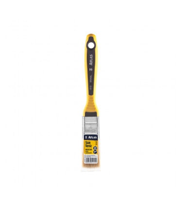 Trincha 1” Cabo de pvc cor Madeira Atlas