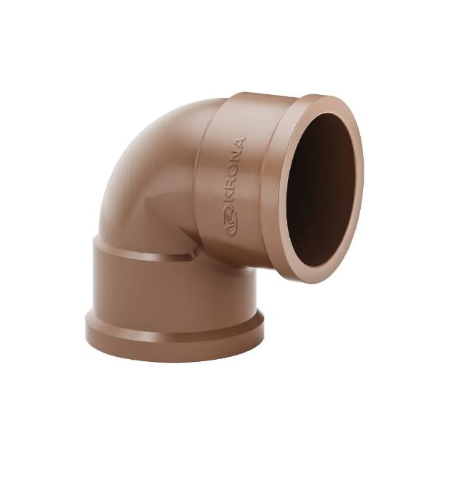 Joelho de 90º Soldável 20mm Marrom -  Krona
