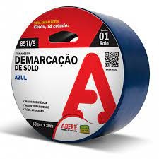 Fita Demarcaçao 50mmx15m Azul Adere