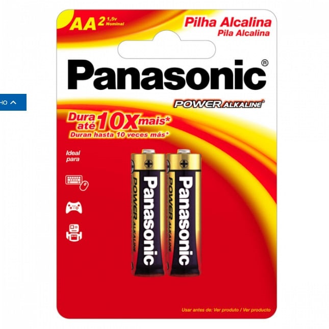 Pilha Palito aaa C/2und Power Alcalin