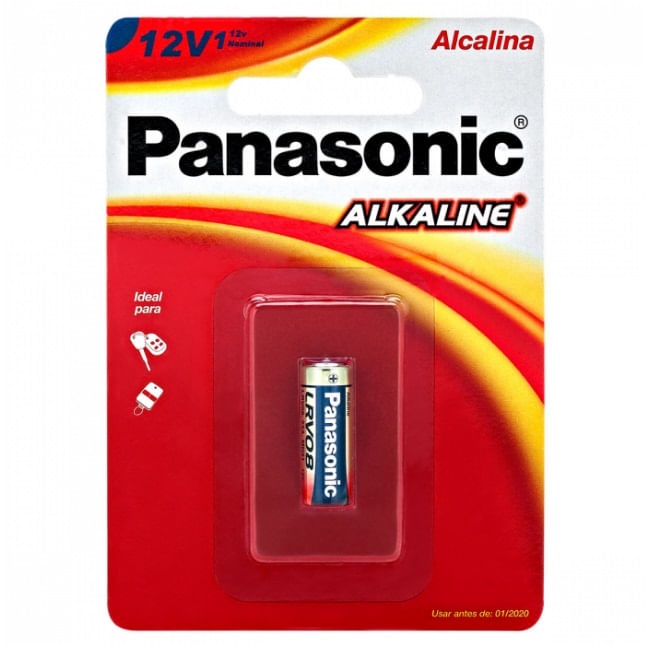 Pilha Eletronica Alkalina 12v Lrv08-1b