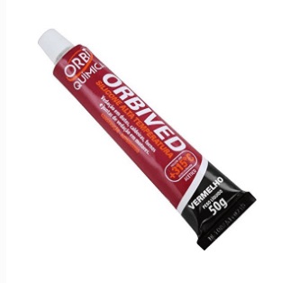 Silicone Alta Temp Vermelho 50g Orbi