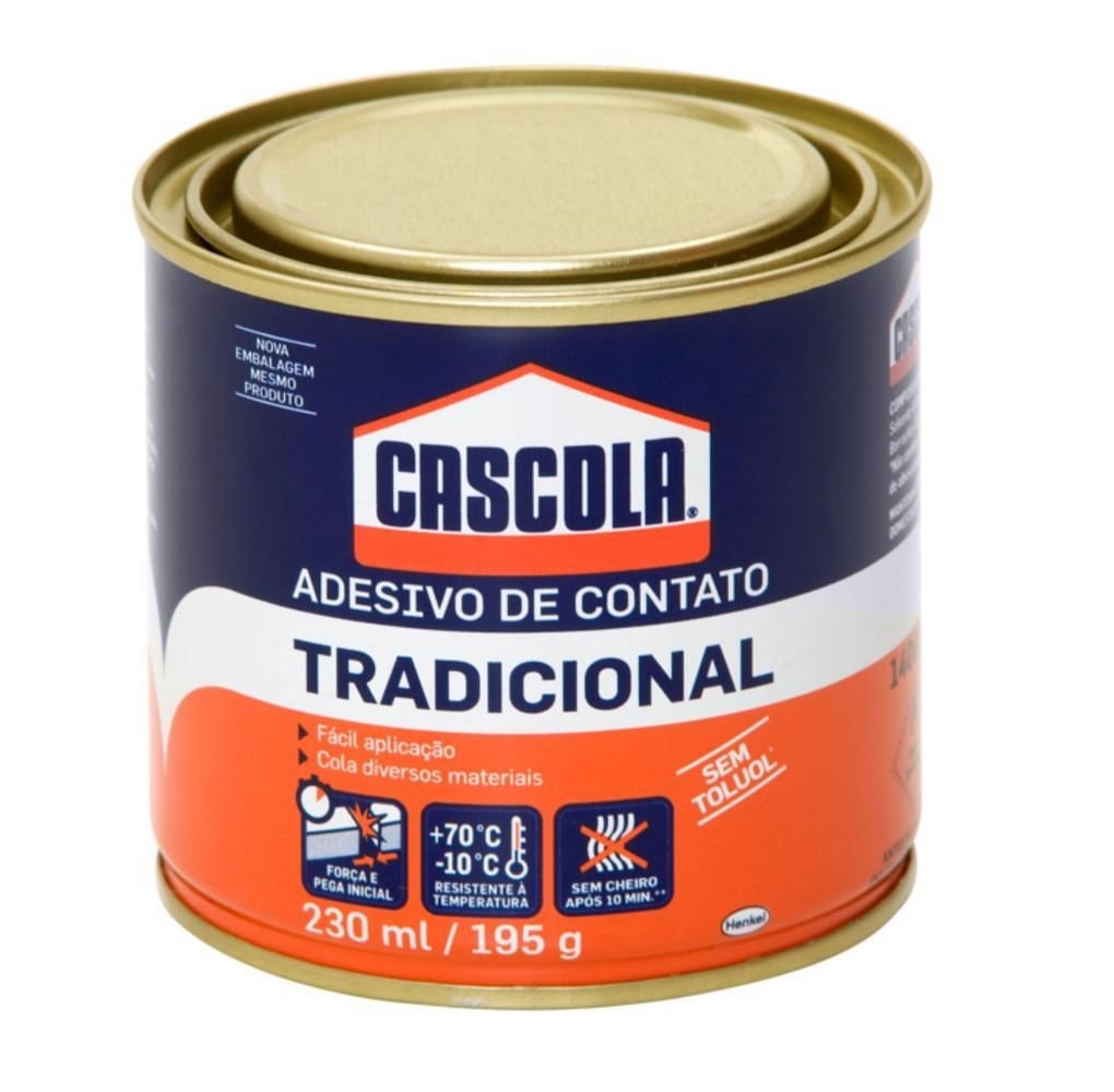 Adesivo de Contato Trad.cascola lt 195g