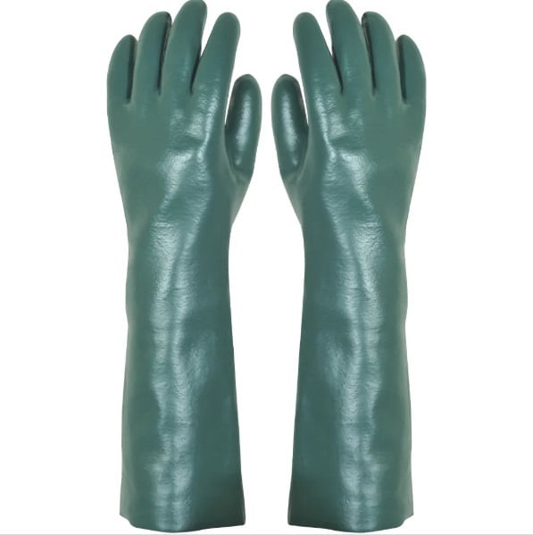 Luva pvc Forrada Aspera 45cm Plasticor