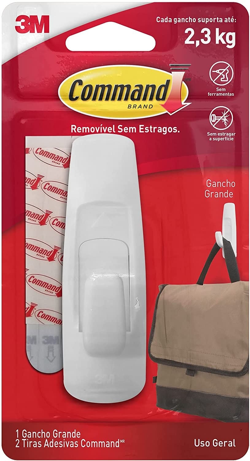 Gancho C/ades Command Grande 3m