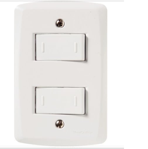 Interruptor Duplo Paralelo 10a Lux2