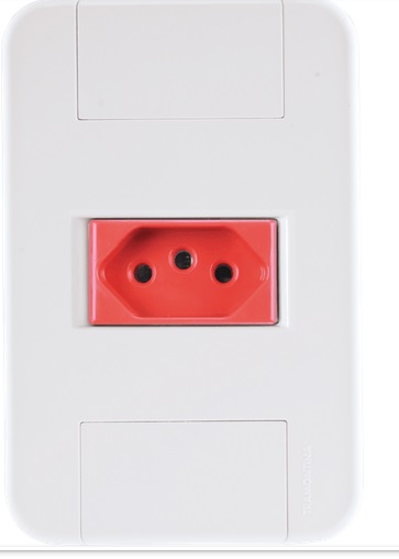 Tomada 2p+t 20a Lux2 Tramontina