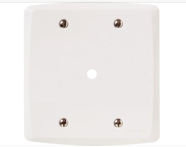 Placa 4x4 1furo 9,5mm Lux2 Tramontina