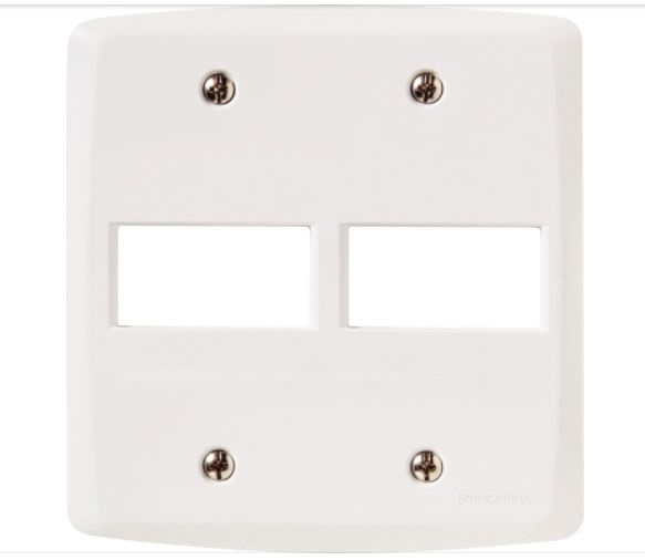 Placa 4x4 2 Postos Lux2 Tramontina