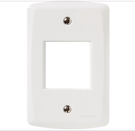 Placa 4x2 2 Postos Juntos Lux2 Tramontin